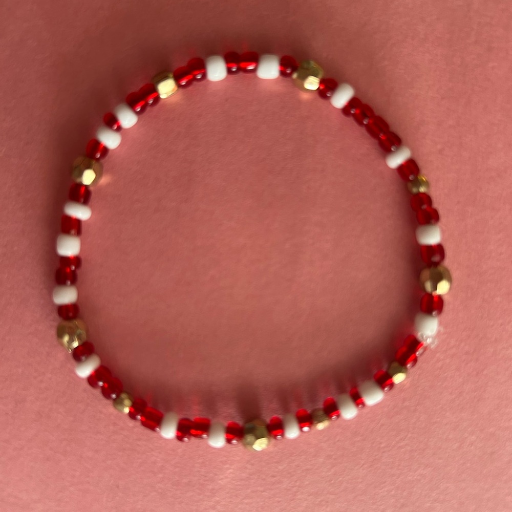 Colorful Beaded Bracelets Set - Picture 4 of 7